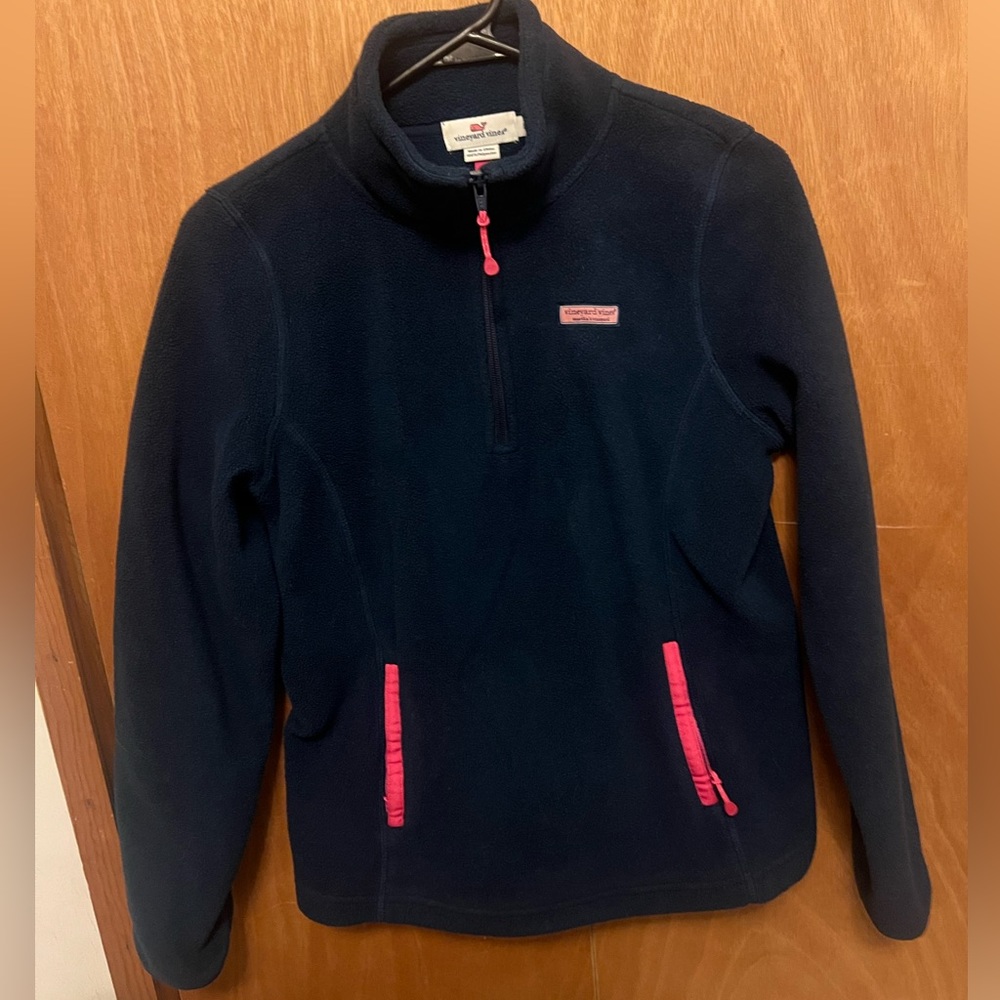 Vineyard vines fleece quarter zip